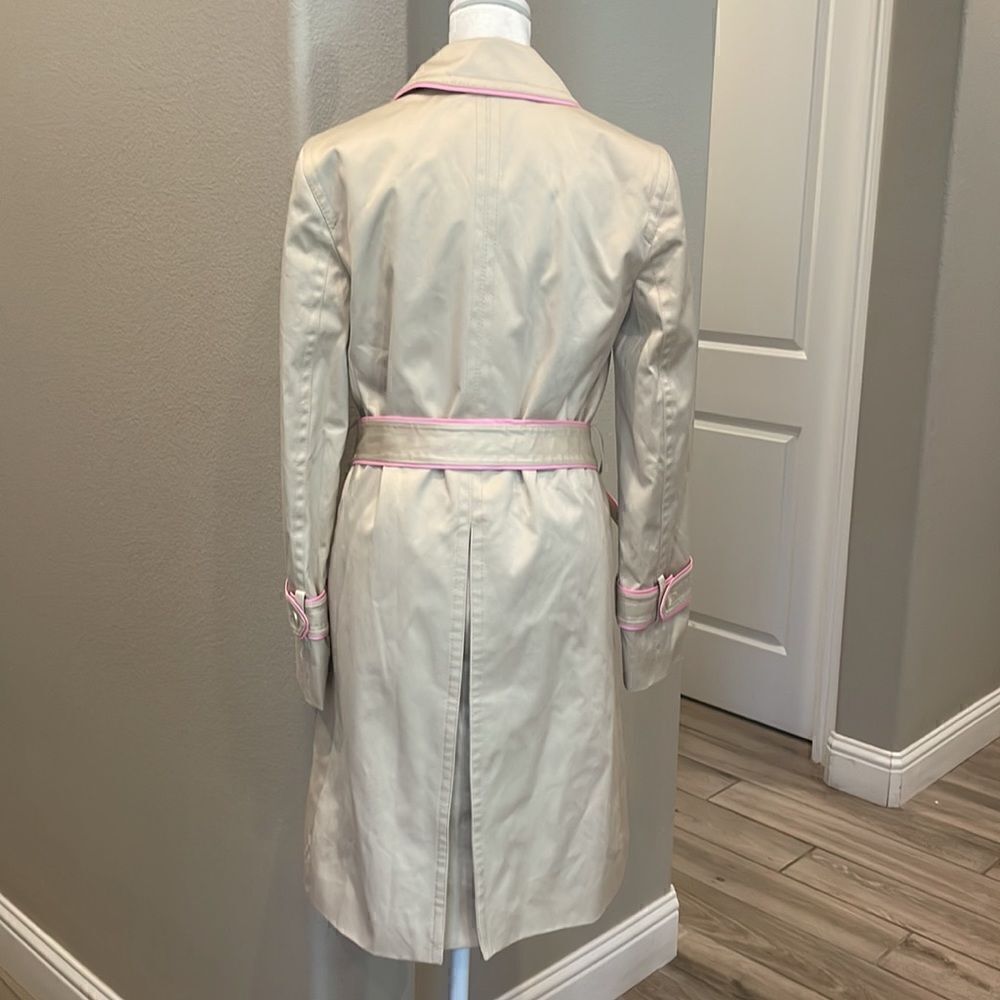 Coach Woman’s Trench Coat Double Breasted - Picture 3 of 4